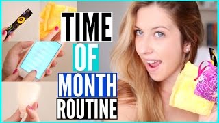 Time of Month Routine Essentials Tips  Tricks  Courtney Lundquist [upl. by Miru361]