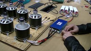 MAG 25KW Brushless Motor for airborne projects TEST 02 [upl. by Arfihs]