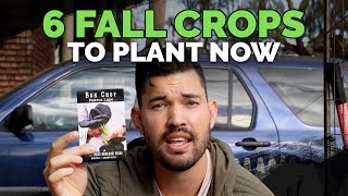 6 Fall Crops To Plant Now and Grow Through Winter [upl. by Atiluj]