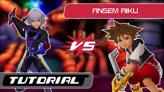 Kingdom Hearts Ansem Riku Boss Tutorial [upl. by Dnomra]