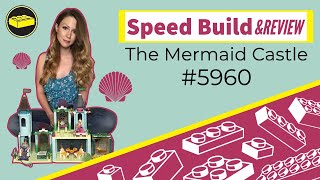 LEGO® Belville Set 5960 The Mermaid Castle Speed Build and Review [upl. by Nodnart]