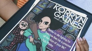 Friends of Korryn Gaines Held Pop Up Shop to Benefit Her Family [upl. by Enyawal]