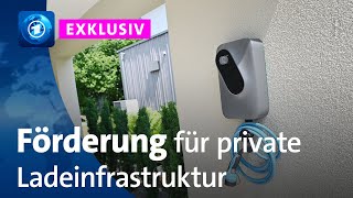 Bis zu 10200 Euro Verkehrsministerium fördert private Ladeinfrastruktur [upl. by Depoliti]