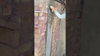 plaster crack protection over pipesASMR ytshorts shorts viral [upl. by Doscher]