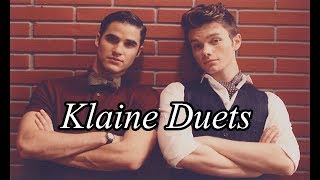 TOP 15 Glee  Klaine Duets [upl. by Yssim]