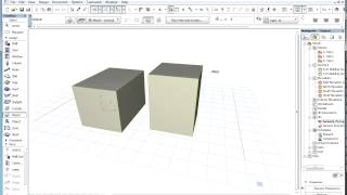 The ARCHICAD MORPH Tool  Creating a 3D Box Shaped MORPH Element [upl. by Aleakcim]