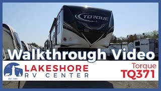 2019 Heartland Torque TQ371 Fifth Wheel Toy Hauler Walkthrough  Lakeshore RV [upl. by Daryl]