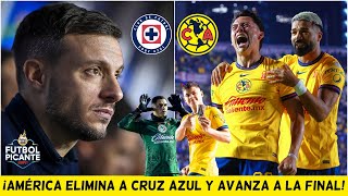 PARTIDO CARDÍACO AMÉRICA ELIMINA al CRUZ AZUL y AVANZA a la final ante RAYADOS  Futbol Picante [upl. by Arul]