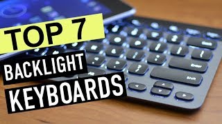 BEST 7 Backlight Keyboards [upl. by Kacy51]