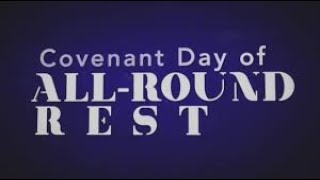 COVENANT DAY OF ALLROUND REST 1ST amp 2ND SERVICE 24012021 [upl. by Ynatil21]