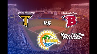 Tigres de Chinandega vs Indios del Boer  LBPN Nicaragua [upl. by Gladine]