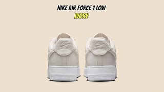 Nike Air Force 1 Low Ivory [upl. by Arlena]