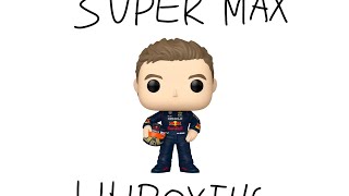 Max Verstappen with The Helmet F1 Funko Pop Unboxing [upl. by Lanza]