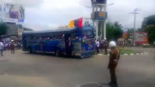 Bus Video Sri Lanka  Kidurangana [upl. by Silrac]