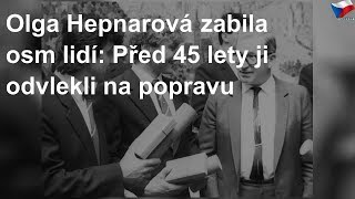 Olga Hepnarová zabila osm lidí Před 45 lety ji odvlekli na popravu [upl. by Aihcela]