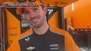 Alexander Rossi Comments On Final Lap Chaos And Sting Ray Robb [upl. by Aineles325]