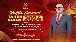 Langsung Majlis Amanat Tahun Baru 2024 [upl. by Anaitak]