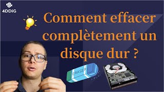 Comment effacer complètement un disque dur [upl. by Qifar]