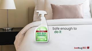 Bed Bug Killer Spray by Hygea Natural [upl. by Tengdin483]