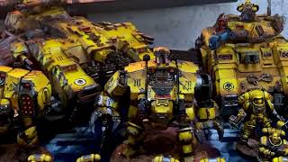 Imperial Fists army games painting [upl. by Declan]