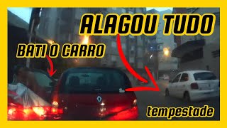 🔴🔴 UM DIA DE TRABALHO DO UBER  TEMPESTADE EM CRICIÚMA  ALAGOU TUDO UBER 99 E INDRIVER [upl. by Severson728]