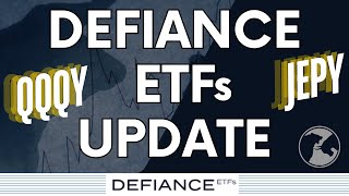 Defiance ETFs UPDATE QQQY JEPY  QampA wJay  Part 2 of 3 [upl. by Maise224]