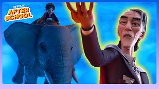 Most Magical Moments amp Mishaps 😱✨ The Magician’s Elephant  Netflix After School [upl. by Airetnahs531]