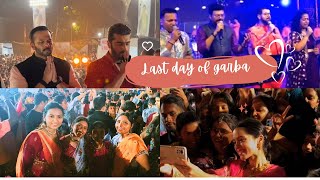 Last day garba night marathi dandiya Uthav  Kala chowki  literally had 🤩 fun  vlog dec [upl. by Sorodoeht]