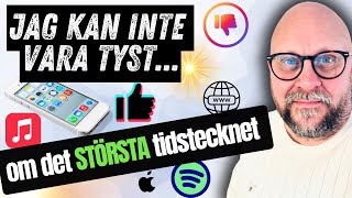 JAG KAN INTE VARA TYST OM DET STÖRSTA TIDSTECKNET [upl. by Eade]