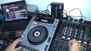 PIONEER Cdj 850 modo HID  Serato [upl. by Ettezyl]