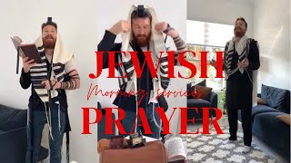 JEWISH ORTHODOX FULL MORNING PRAYERS SHACHARIS [upl. by Gurias96]