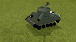 M4A3E8 Sherman US Medium Tank Roblox Plane Crazy Tutorial [upl. by Matazzoni]