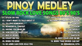 Slow Rock Love Song Nonstop🎧😍Nonstop Slow Rock Medley📀💖 Rock Ballads 70s 80s 90s 8 [upl. by Airotal]