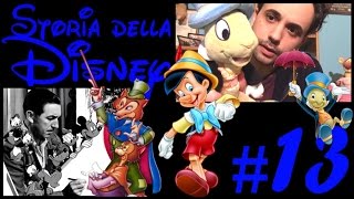 quotPINOCCHIOquot E LA MORTE DELLA MADRE DI WALT  19381940 Storia della Disney 13 [upl. by Ahsitauq]