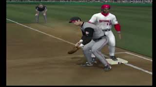 ESPN Major League Baseball 2K5 Nationals vs Reds [upl. by Otrebile312]