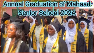 Mahaad Senior Secondary School’s graduation 2024 [upl. by Steere]