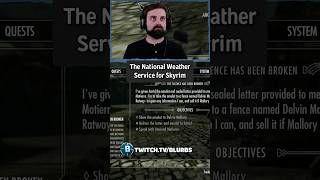 Skyrim National Weather Service [upl. by Pierson106]