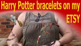 Harry Potter inspired cuff bracelets Show and tell [upl. by Paff]