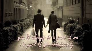 ALWAYS BE MY BABY BY DAVID COOK WITH LYRICS [upl. by Kathi]