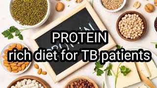 Protein rich food for TB patients Vegetarian Vegetarian Protein sources Diet for TB patients [upl. by Joses]