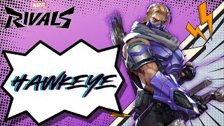 Marvel Rivals Hawkeye First Look [upl. by Notslah448]