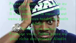 Prince Aladin black m feat kevadams v 1 lyrics [upl. by Kcam]