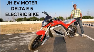 ELECTRIC BIKE DELTA E5 JH EV MOTER RANGE 150 KMRAKESH GOYAL 222 [upl. by Rheinlander]