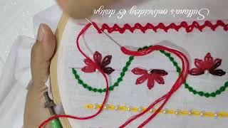 Discover the MOST BEAUTIFUL Basic Hand Embroidery Stitch [upl. by Yevre317]