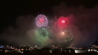 EPIC FIREWORKS MADEIRA ISLAND 2024 [upl. by Corvese]