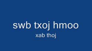 swb txoj hmoo xab thoj instrumental [upl. by Llenrev]