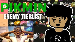 PIKMIN ENEMY TIERLISTS Edibility  1v1 2K SUB SPECIAL [upl. by Arabele]