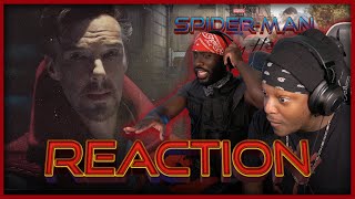 SPIDERMAN NO WAY HOME  Official Trailer Reaction [upl. by Haelem]