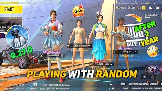 PLAYING WITH RANDOMS 😍 PUBG LITE NEW UPDATE 0270 FULL RUSH INTENSE GAMEPLAY  PUBG LITE BGMI LITE [upl. by Swift]