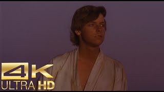 Binary Sunset Scene 4k UltraHD  Star Wars A New Hope Force Theme [upl. by Eigger]